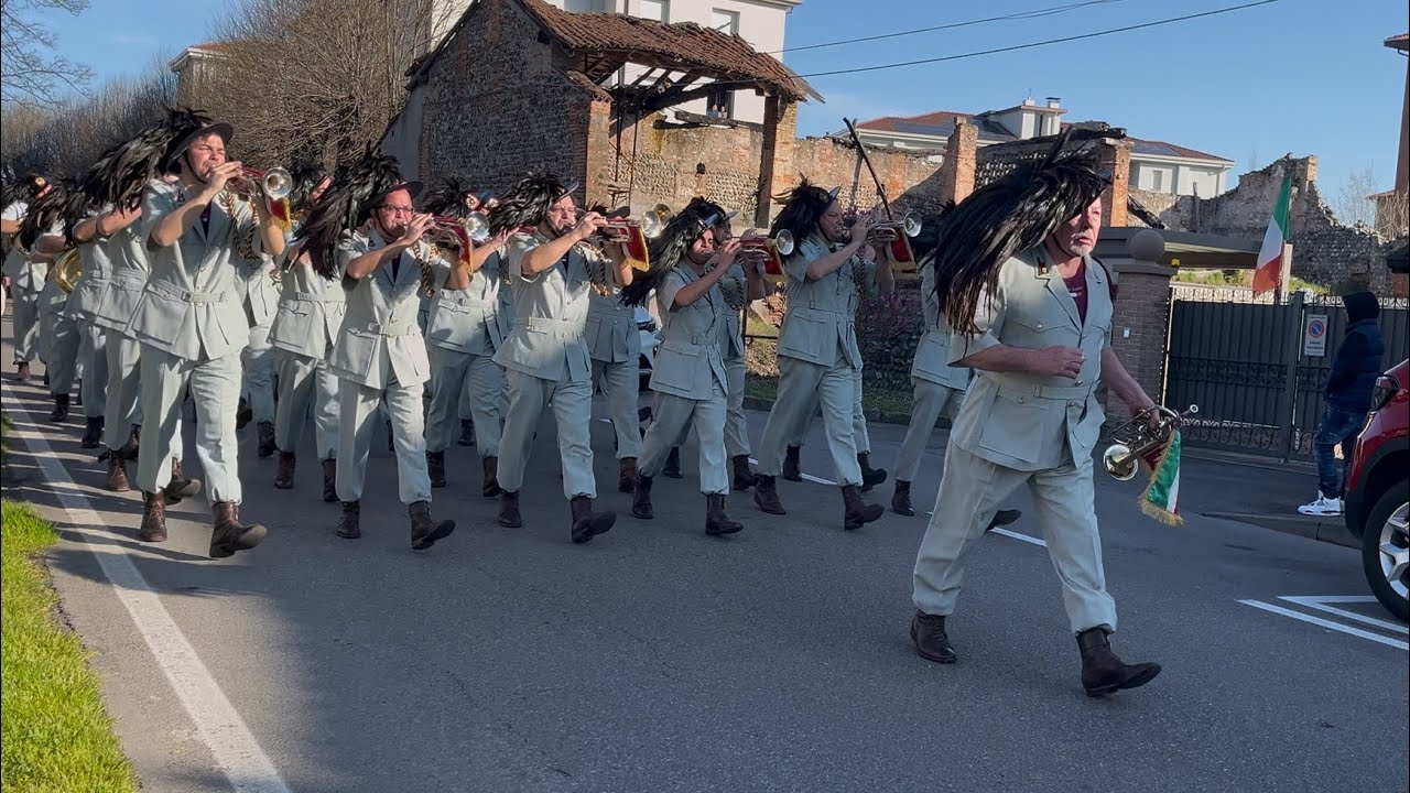 Marcia Cannone - Fanfara Scattini di Bergamo - 1° Raduno Provinciale Martinengo 2025