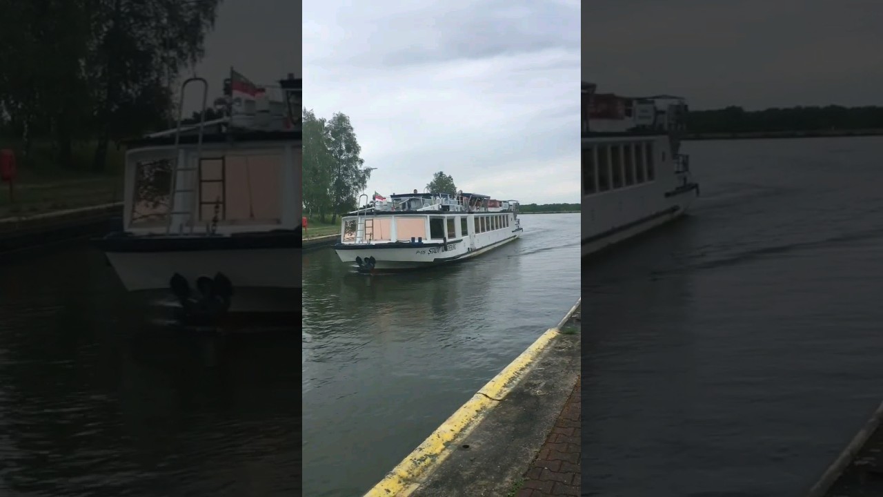 Cruise on Water Bridge || Magdeburg Germany