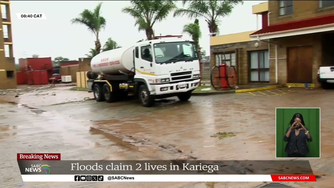 Two people died, 65 people rescued due to heavy rain in Kariega, Eastern Cape