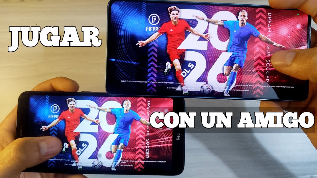 como Jugar Dream League Soccer 2026 con amigos online *fácil y rápido