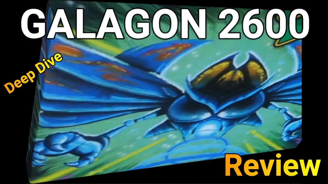 Подробный обзор Galagon Atari 2600