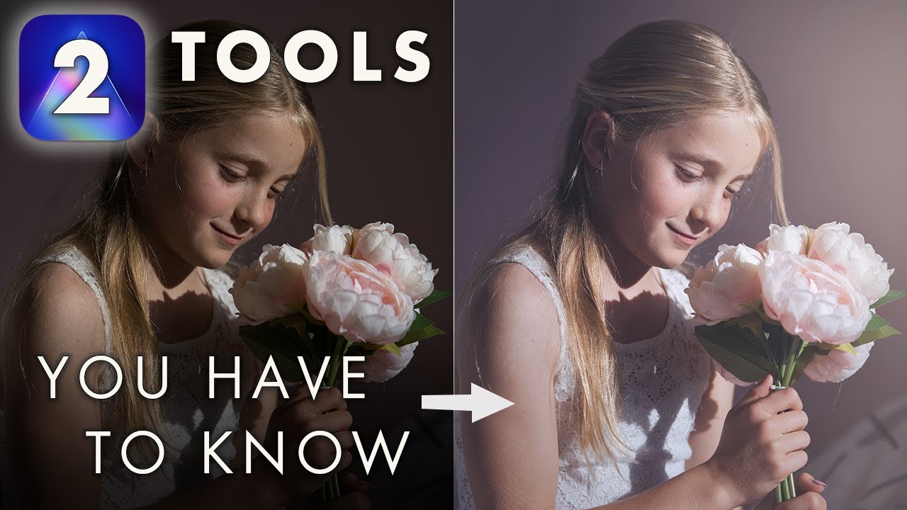 Two Tools Every Luminar AI User Has To Know! Portrait Edit with only 2 tools, Curves and Local Masks