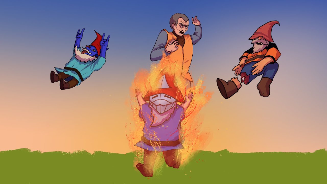 We're gnomes, and we're burglin'