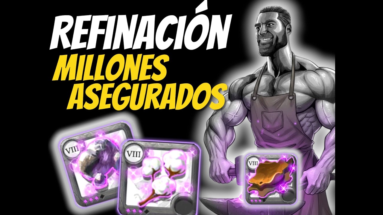 COMO REFINAR EN 2026🔥MILLONES ASEGURADOS👀#albiononlineespañol #albiononlinegathering