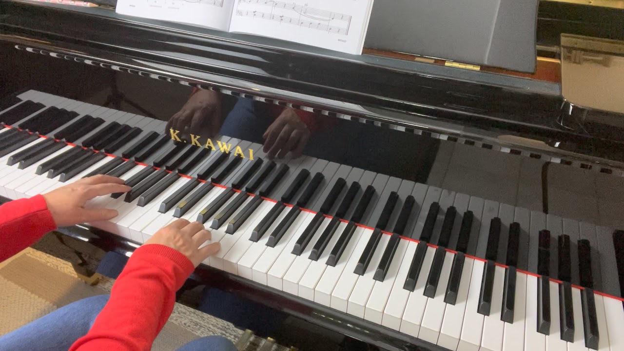 Latin Serenade (original key then transposed to D major)    |  Bastien piano basics level 3