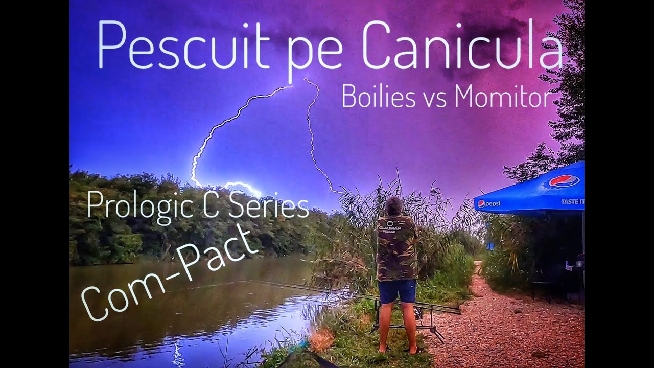 Pescuit pe Canicula Boilies vs Momitor - Prezentare Lanseta Prologic C Series Com-Pact