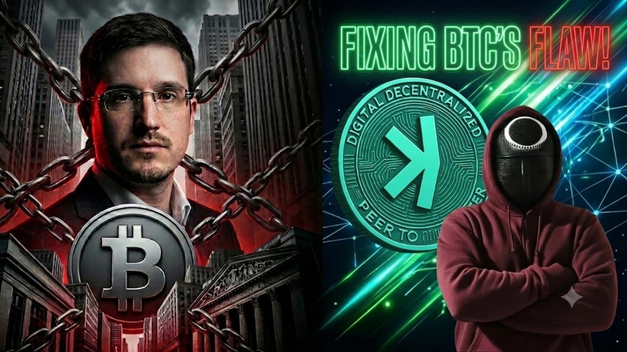 Почему Kaspa может резко вырасти по мере централизации биткоина!