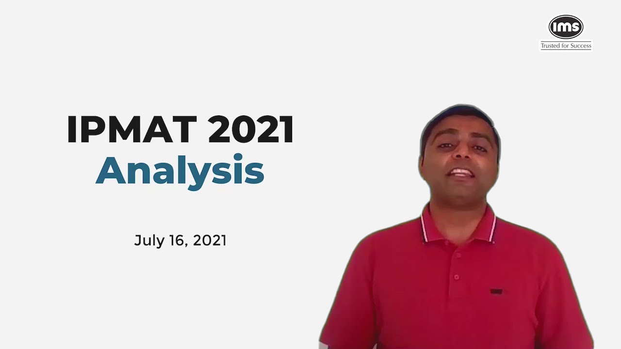 IPMAT 2021 Analysis | IMS India