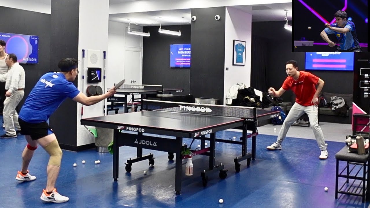 Training with Yijun Tom Feng USA Olympian (Improving Backhand) Pt. 8