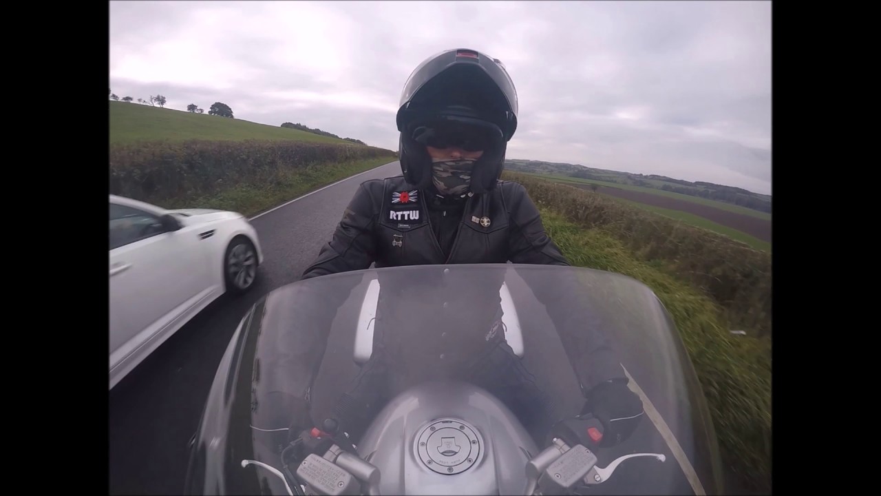 Honda ST1300 Pan European countryside ride
