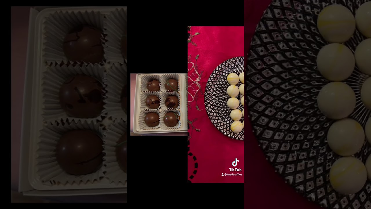 Coffee infused chocolate truffles check out Tasti Truffles