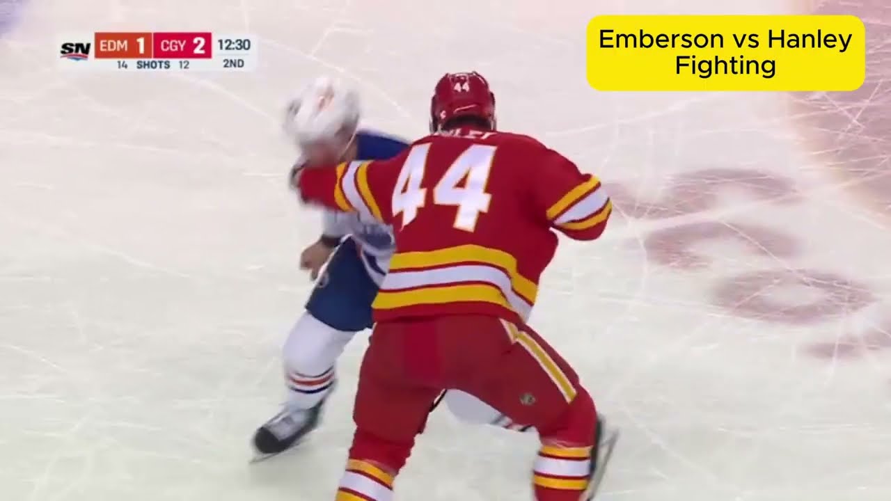 NHL Fight - 5 Min For Fighting ! - 04/02/2026
