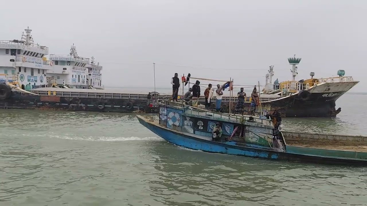আশুগঞ্জ মেঘনা নদীর অপরূপ দৃশ্য। #travel #travelblog