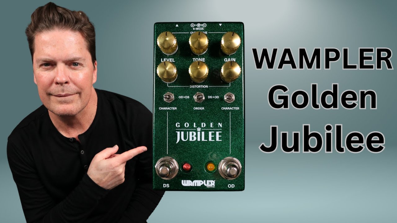 Двухканальный дисторшн/овердрайв Wampler Golden Jubilee