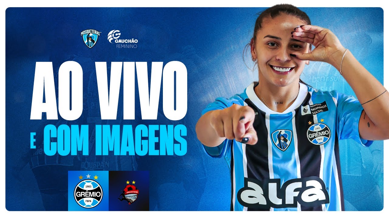 AO VIVO E COM IMAGENS | GRÊMIO x FLAMENGO DE SÃO PEDRO (CAMPEONATO GAÚCHO FEMININO 2025)