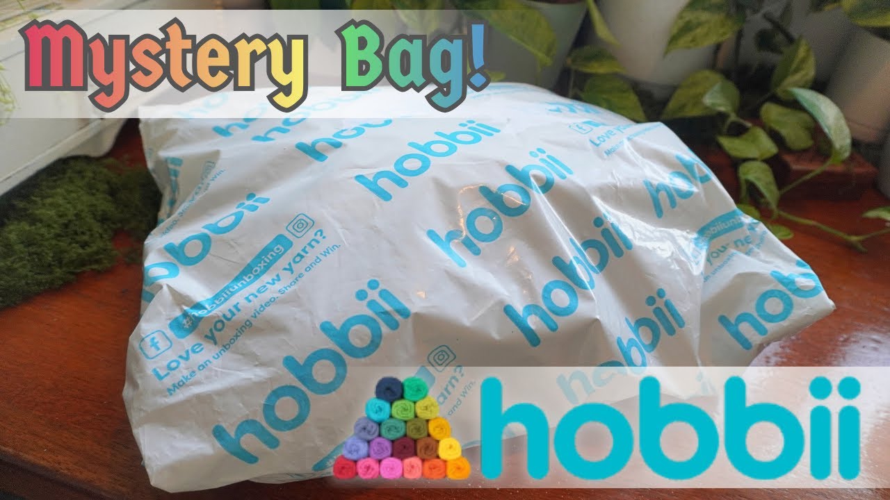 Загадочная сумка Hobbii! | Радужная пряжа! 🌈