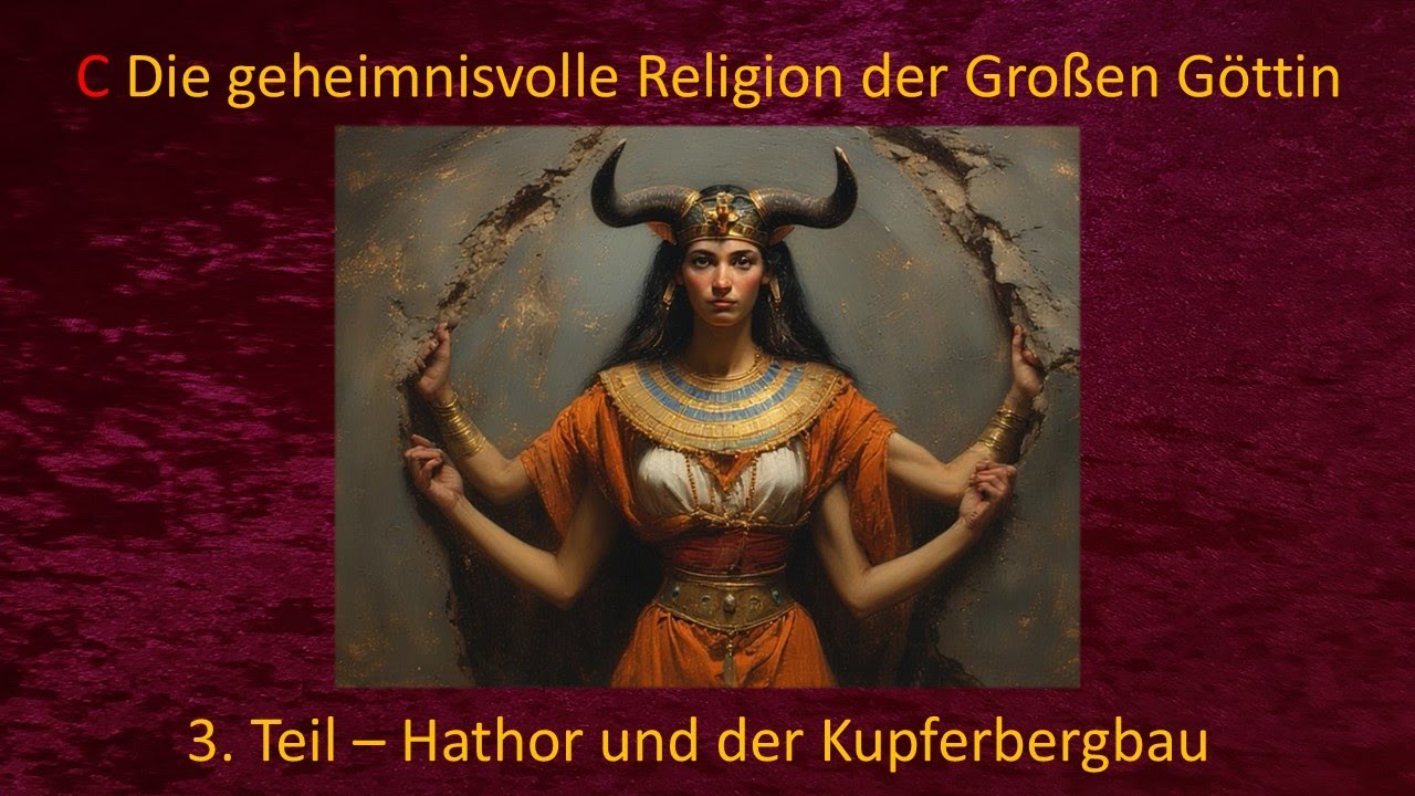 Die geheimnisvolle Religion der Gro&szlig;en G&ouml;ttin; 3. Teil Hathor und der Kupferbergbau