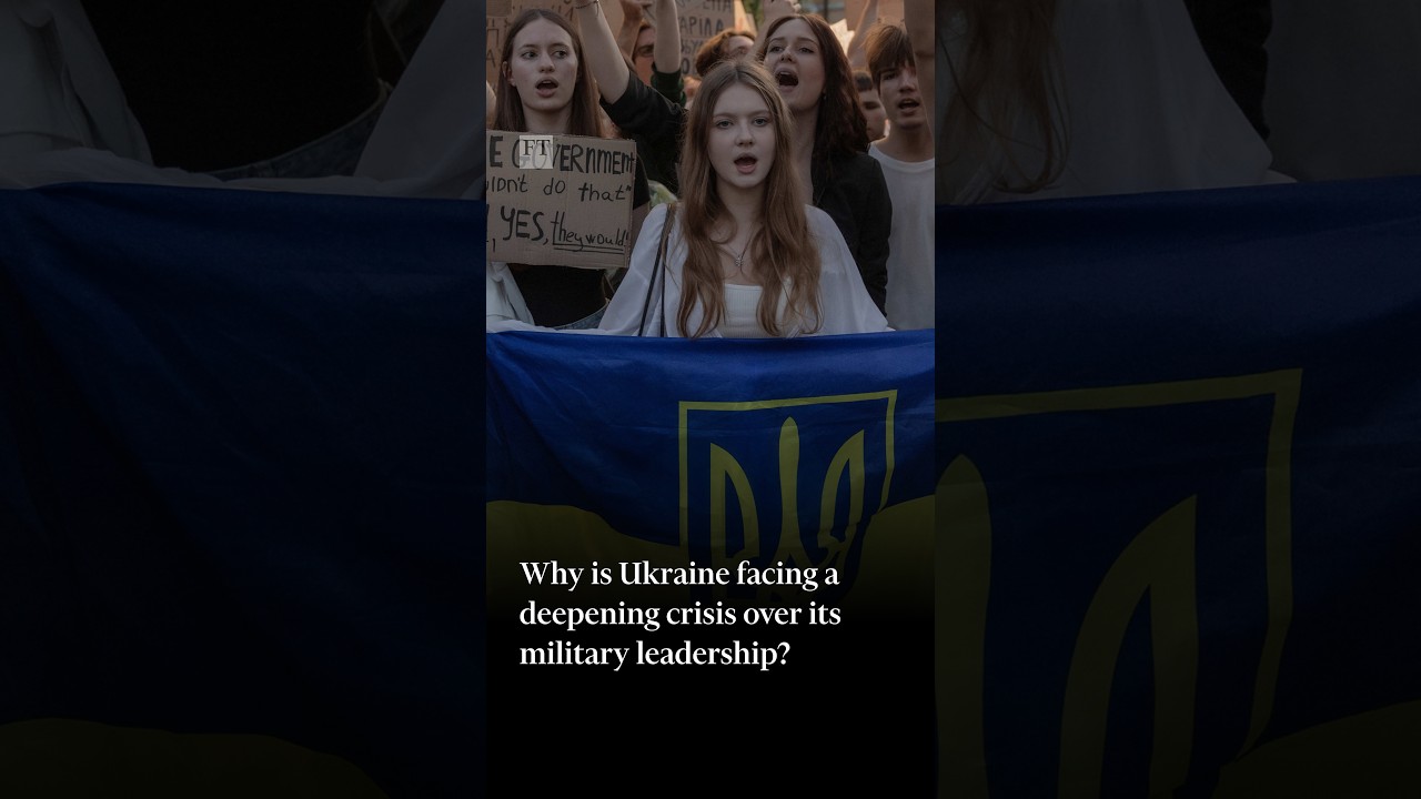 Why is Ukraine facing a deepening crisis over its military leadership? | FT #shorts