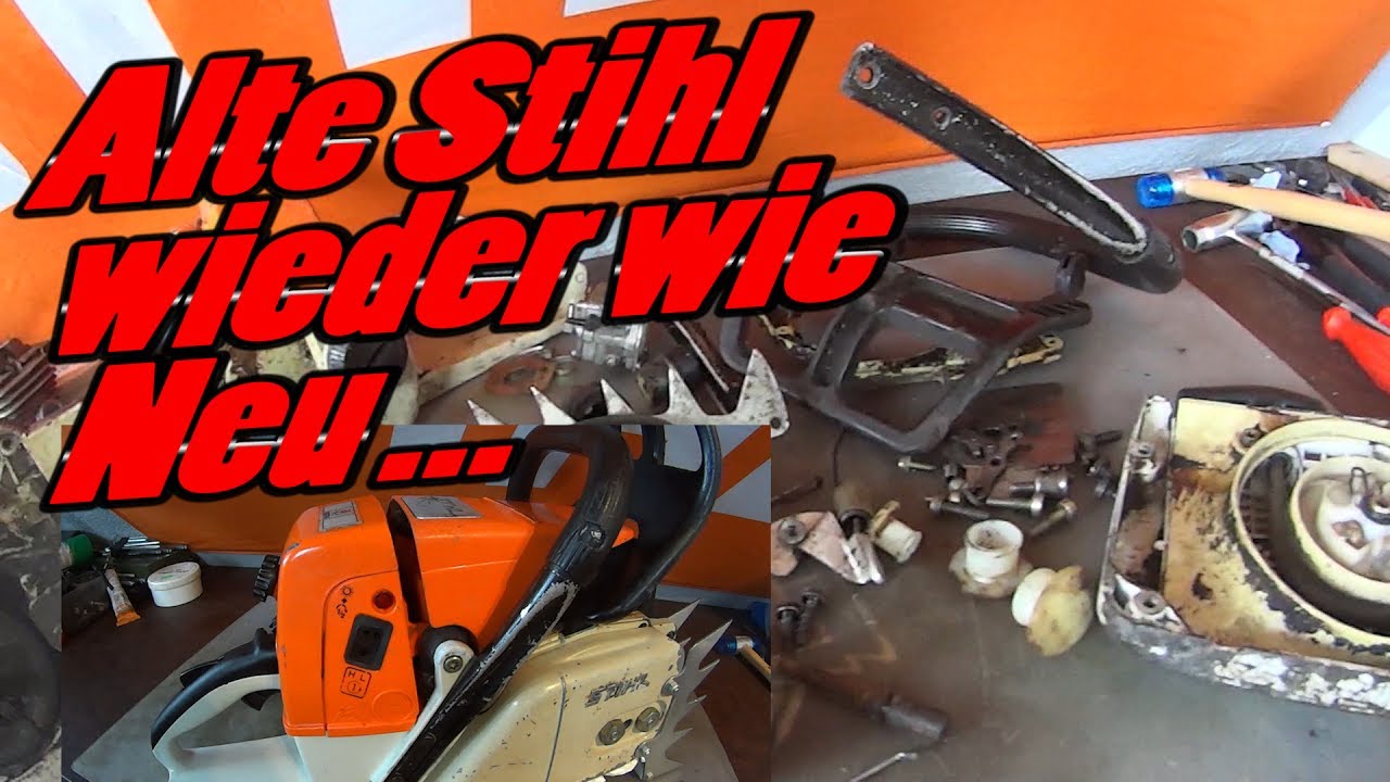 Stihl 064 Alte Motorsäge wieder in Schuss gebracht