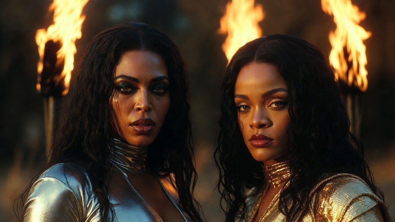 Beyoncé X Rihanna Woman Power (Ai Music Video)