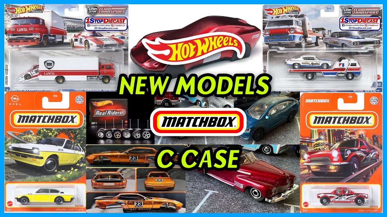 New Team Transport Set, Realriders Pack, Ultra Hots, 2023 Toyfair, MBX C Case & More.