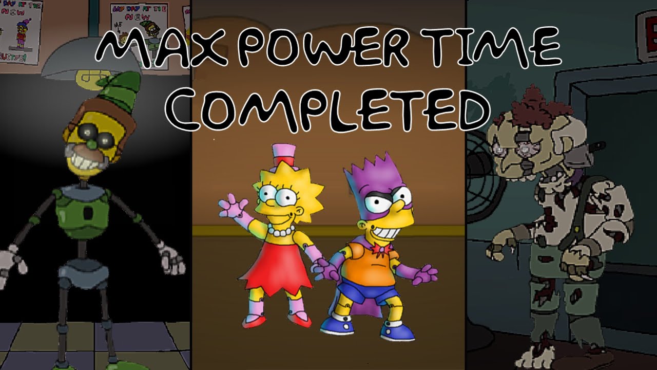 Fun Times at Homer's 1, 2, 3 Max Power Time Completed