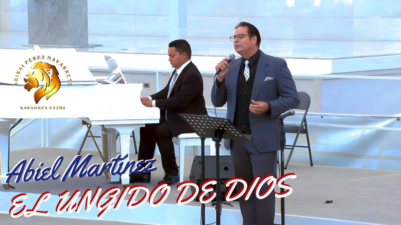 Abiel Martínez - EL UNGIDO DE DIOS (Karaoke 432hz)