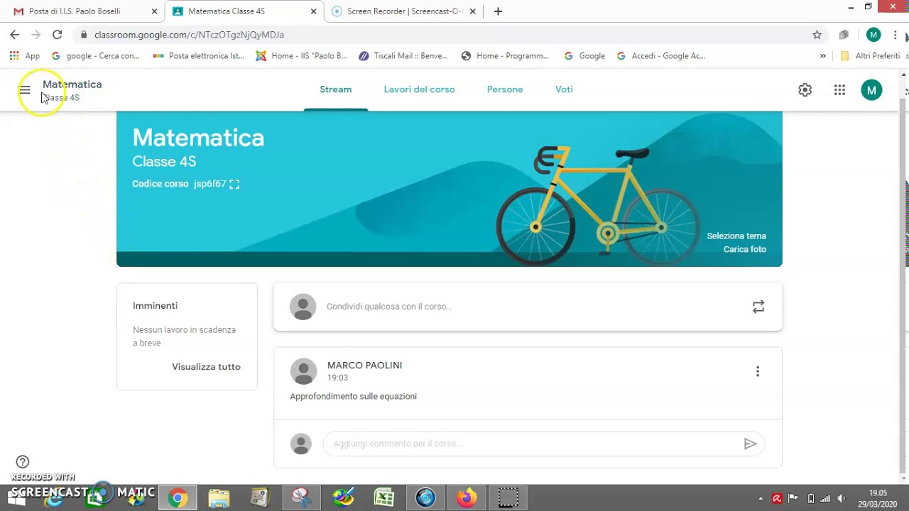 Google Classroom - Aula Virtuale Prima parte