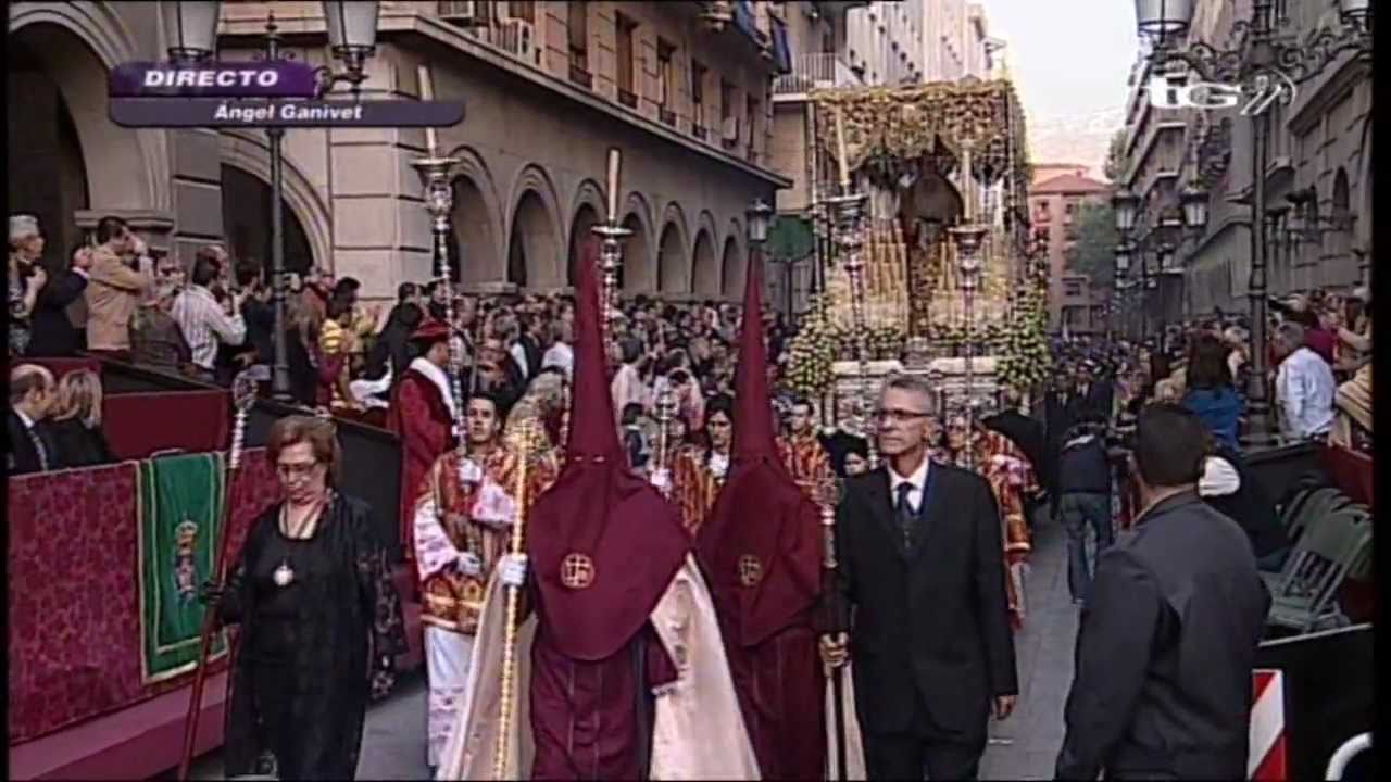 Virgen de la Luz en Ganivet. Semana Santa Granada 2011