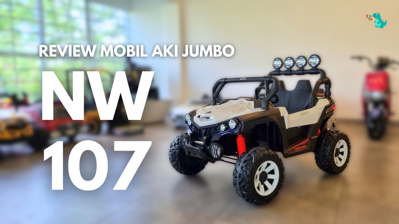 REVIEW MOBIL AKI ANAK JEEP NW 107 MAX BB 50 KG! BY DINO TOYS UNGARAN #MOBILAKI #MOBILAKIANAK