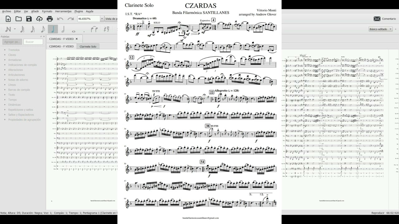 Czardas/Vittorio Monti // Clarinete