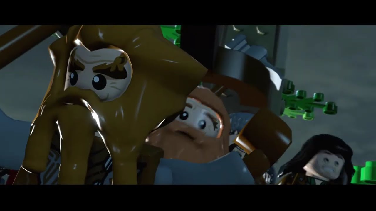 Doing Lego the Hobbit Trilogy Story