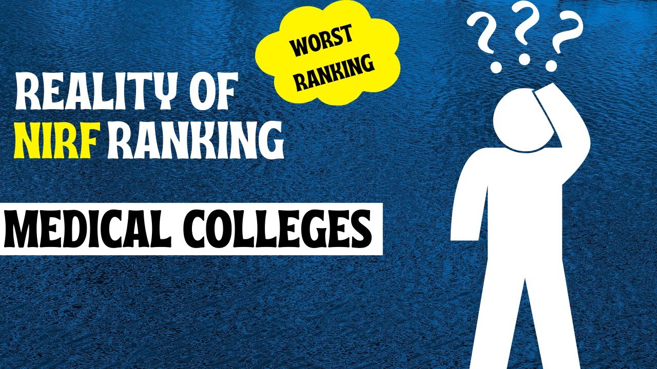 NIRF Ranking Decoded 🔥 Know the Reality of Top Medical Colleges according  to NIRF Ranking 2021