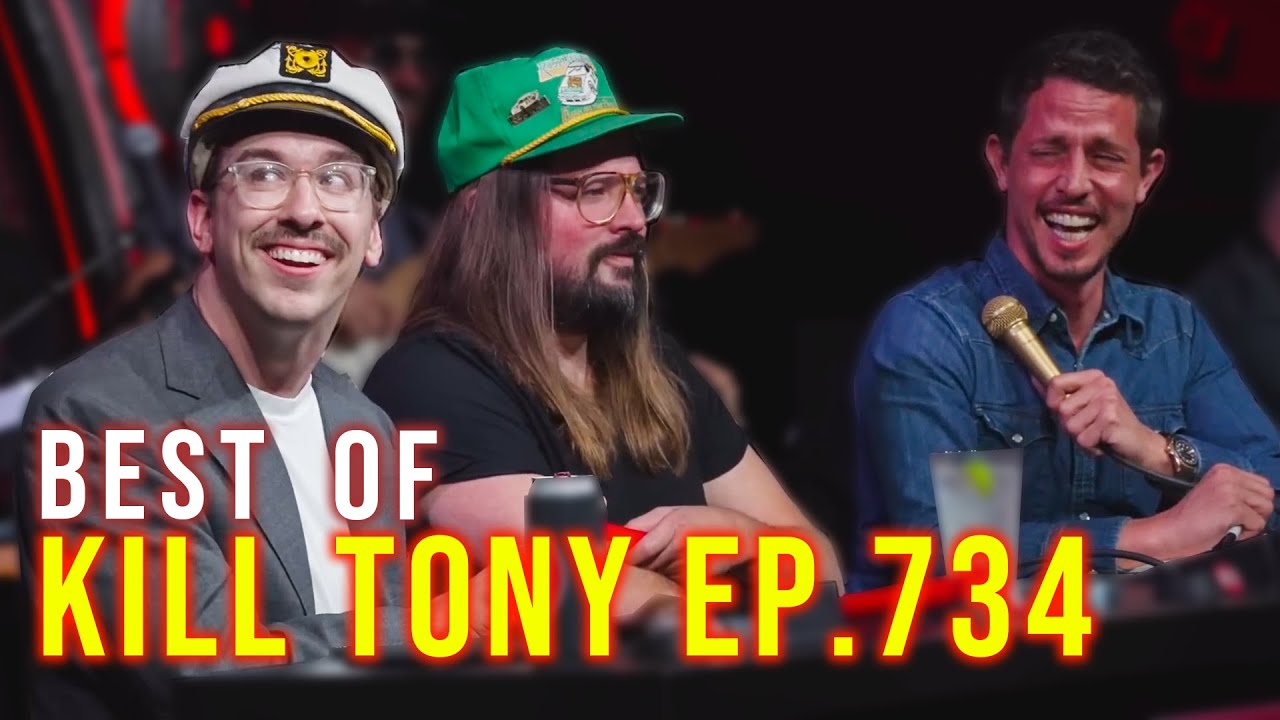 FUNNY HIGHLIGHTS Kill Tony #734 HARD EDIT | DUSTY SLAY & MARTIN PHILLIPS