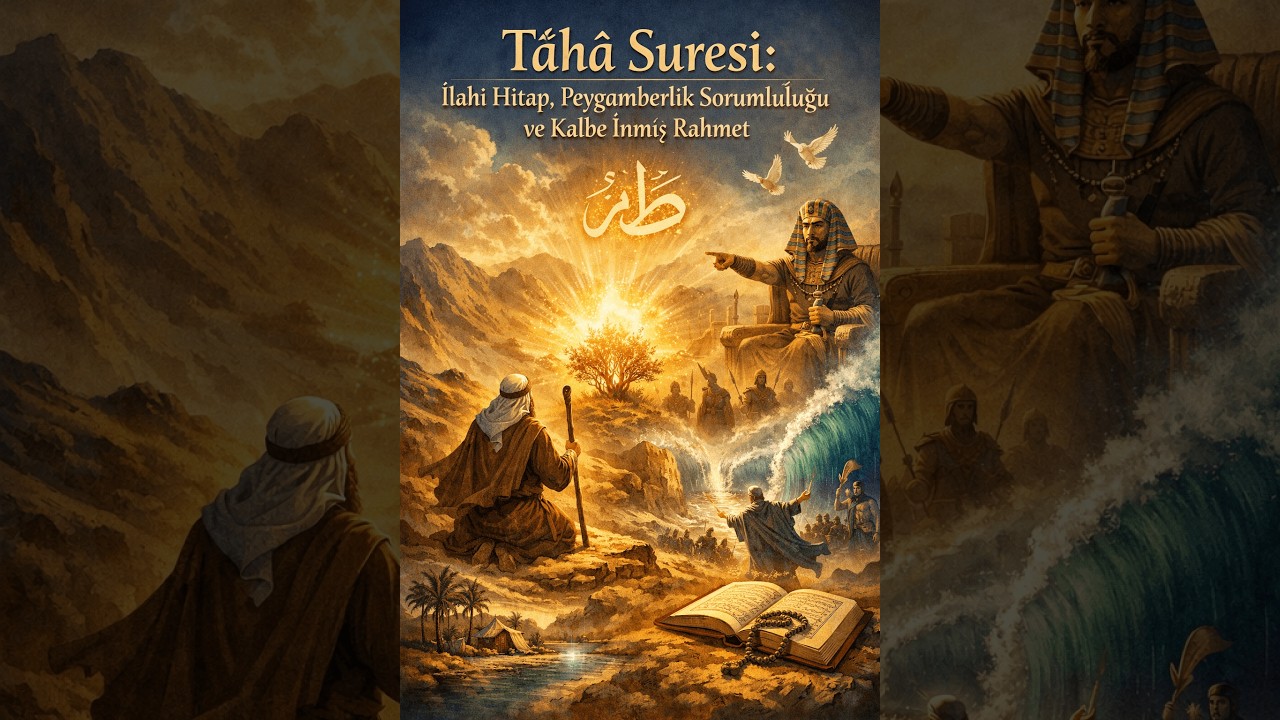 Tâhâ Suresi: İlahi Hitap, Peygamberlik Sorumluluğu ve Kalbe İnmiş Rahmet