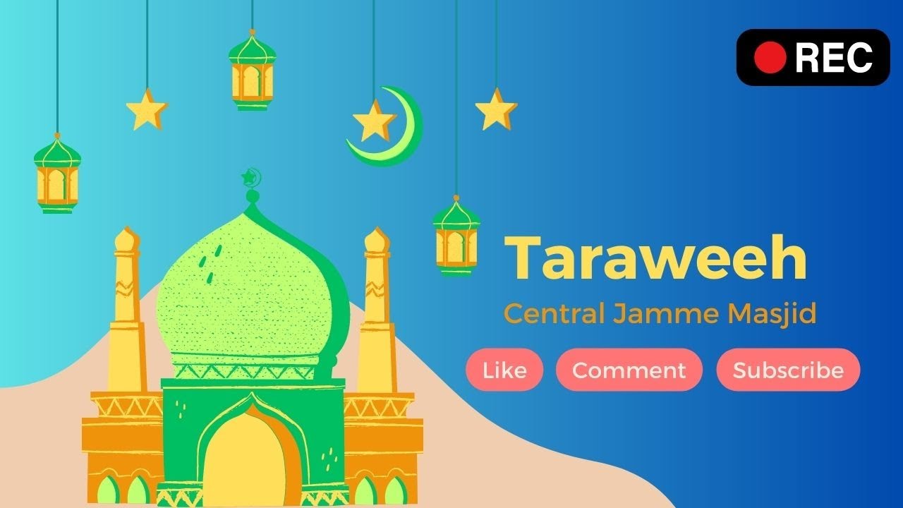 LIVE | Ramadan 1444 | Tarawih Night 1