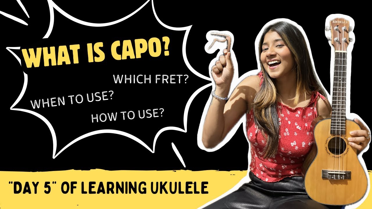 What is CAPO ? | Use of Capo | Ukulele Tutorial | Ritika Biswas