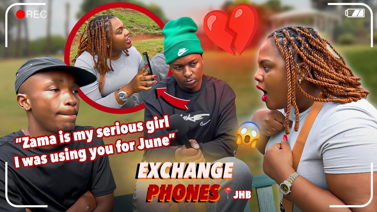 Making couples switching phones for 60sec 🥳 🥳 SEASON 3 🇿🇦SA EDITION | EPISODE 195 |