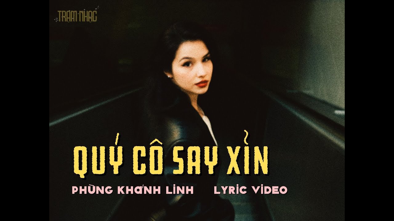 quý cô say xỉn [ secret sunday ] / @phungkhanhlinhofficial / lyric video
