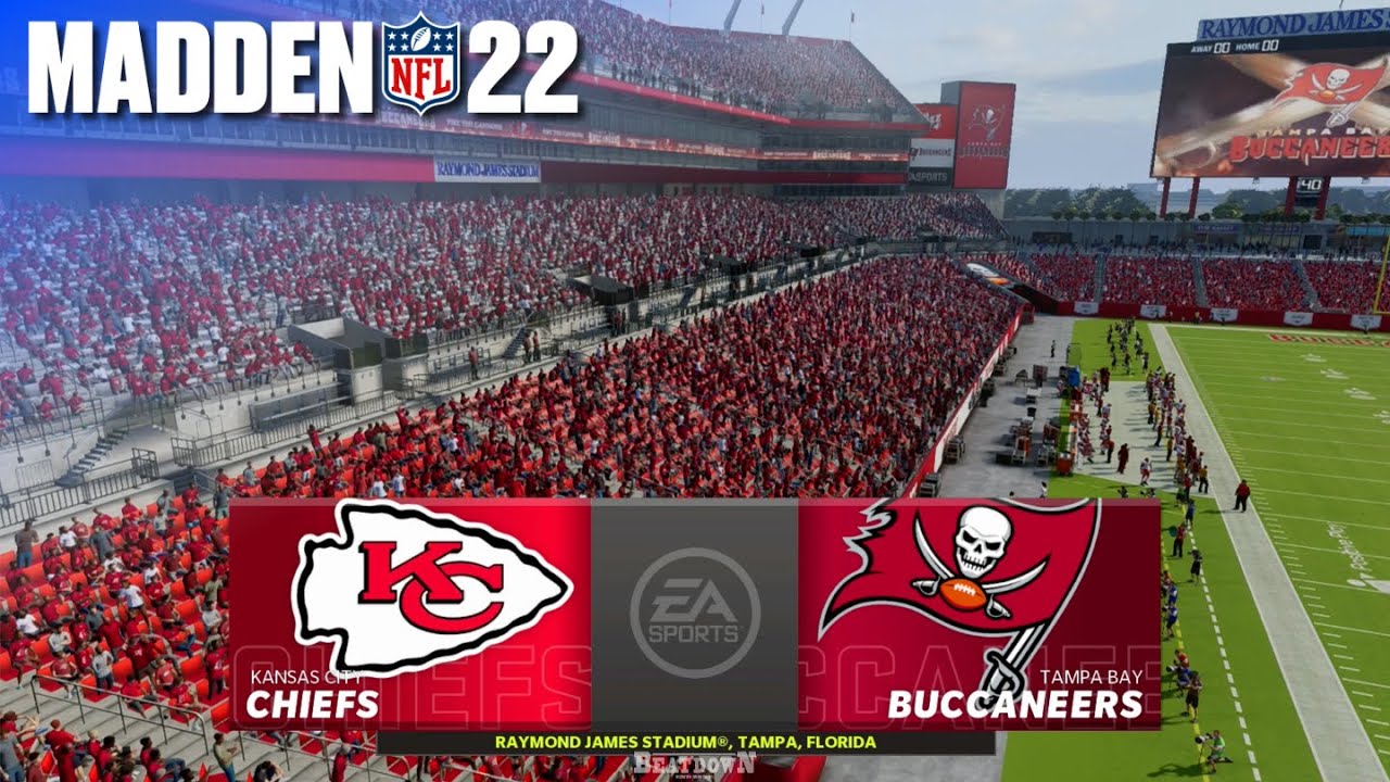 Madden NFL 22 - Super Bowl Rematch: Chiefs vs. Buccaneers | PS5