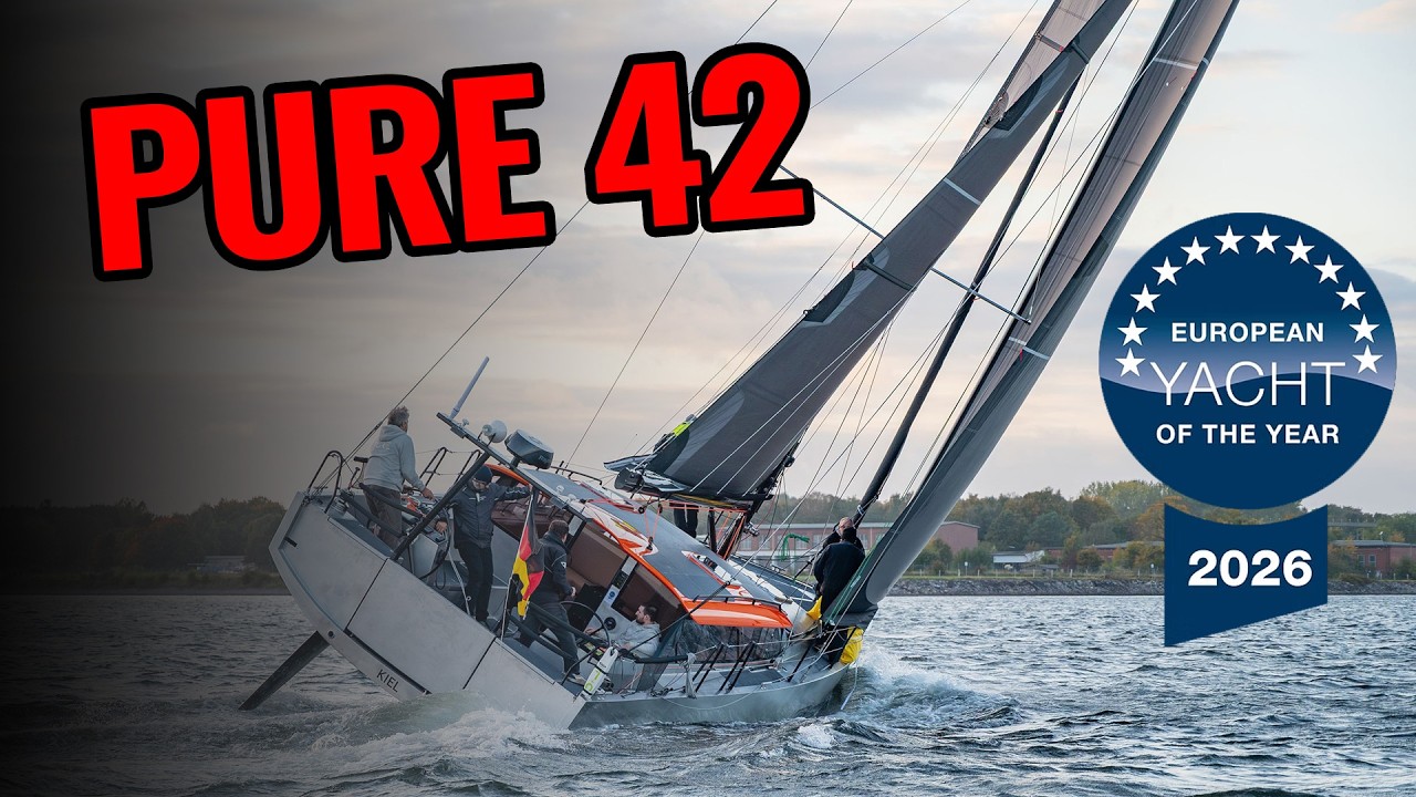 ЭТА ЯХТА УДИВИЛА ВСЕХ на Boot D&uuml;sseldorf! Pure 42 &mdash; алюминиевый кроссовер будущего