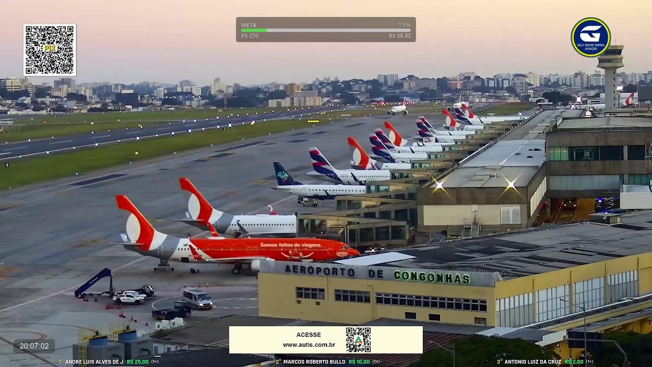 SBSP LIVE #2 - Aeroporto de São Paulo AO VIVO - CGH Airport - 15/03 Manhã