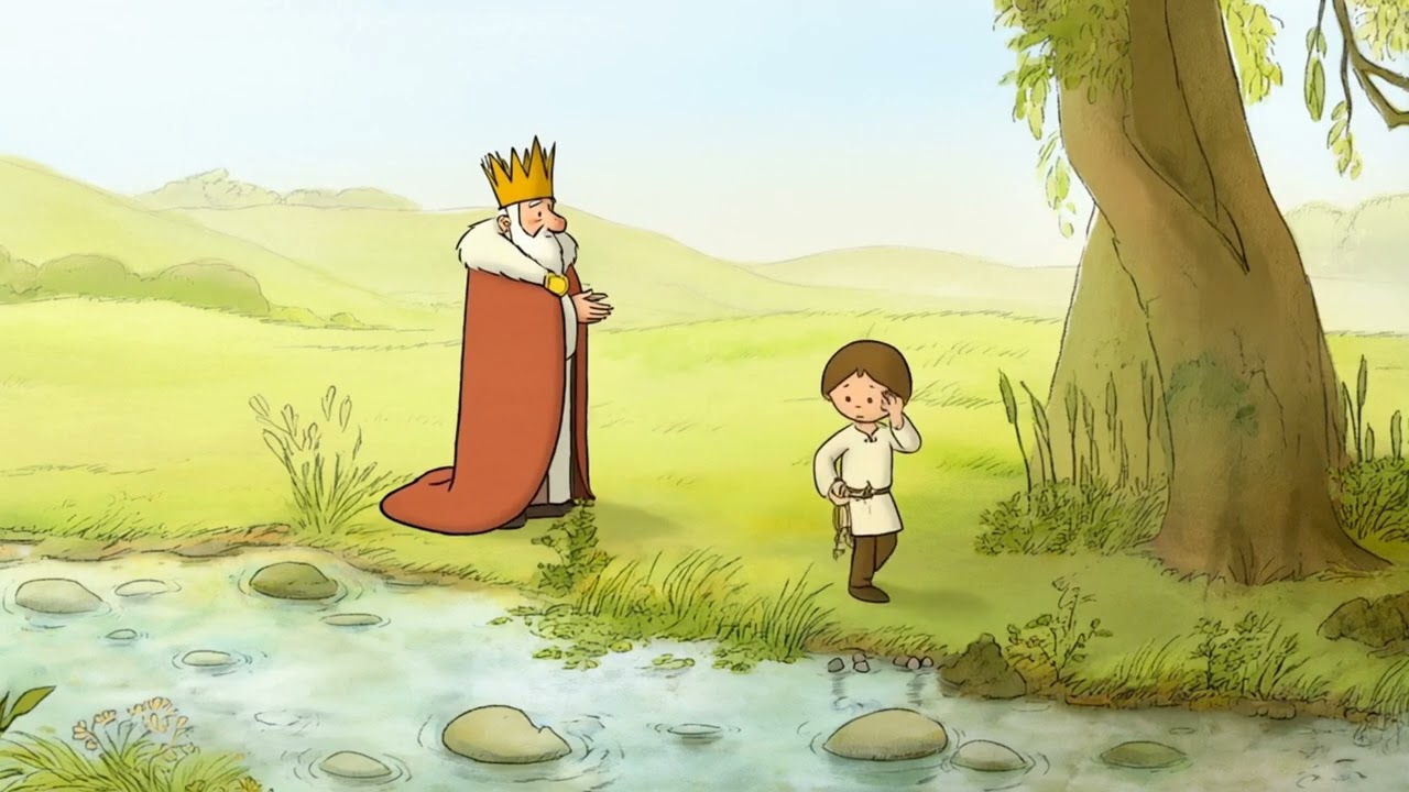 David y la piedrecita 
