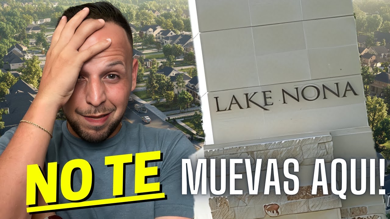 Como es vivir en Lake Nona Orlando Florida [lo malo]
