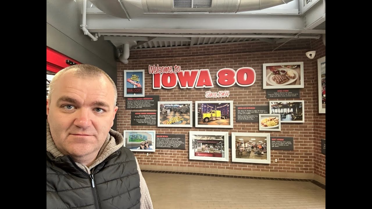 IOWA 80 - Легендарный самый большой в мире тракстоп!!! #сша #дальнобойсша #usa #trucking #iowa80