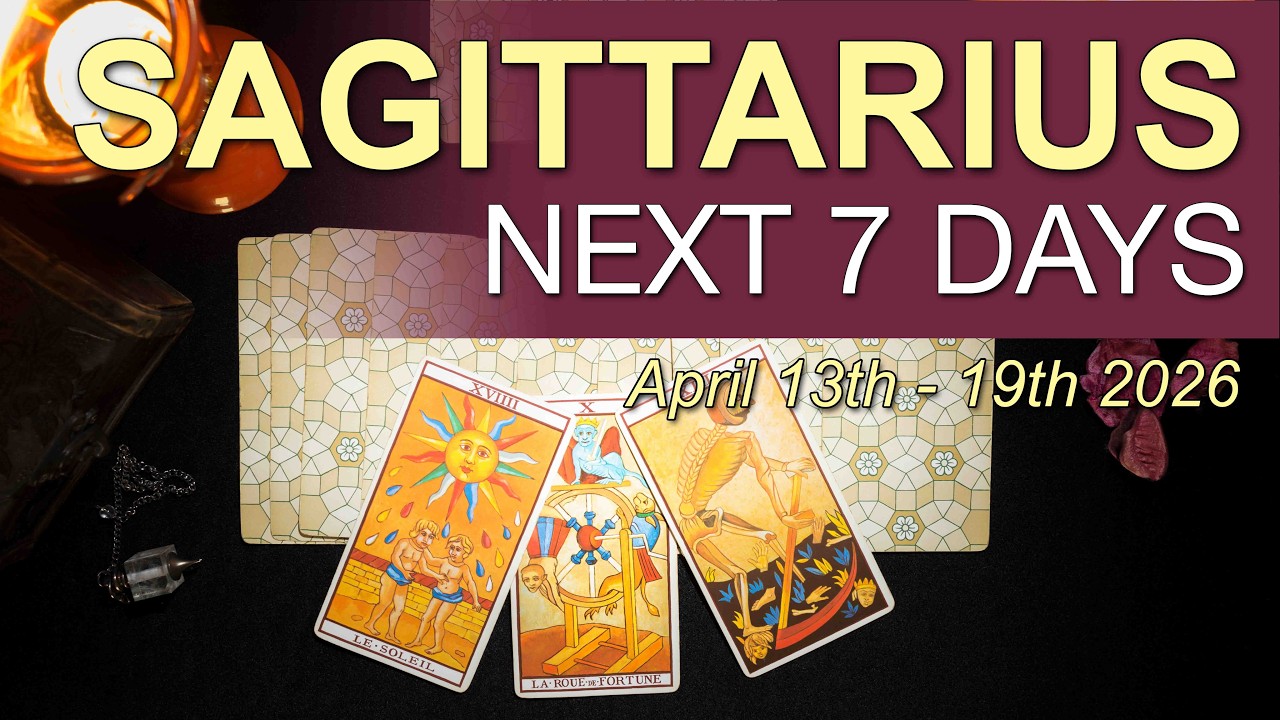 SAGITTARIUS Weekly Tarot &lsquo;A SHIFT YOU CAN'T IGNORE!&rsquo; April 13 - 19 2026 Intuitive Spiritual Guidance