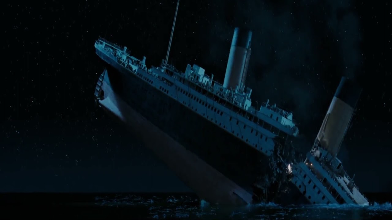 Titanic but it's only the propellers