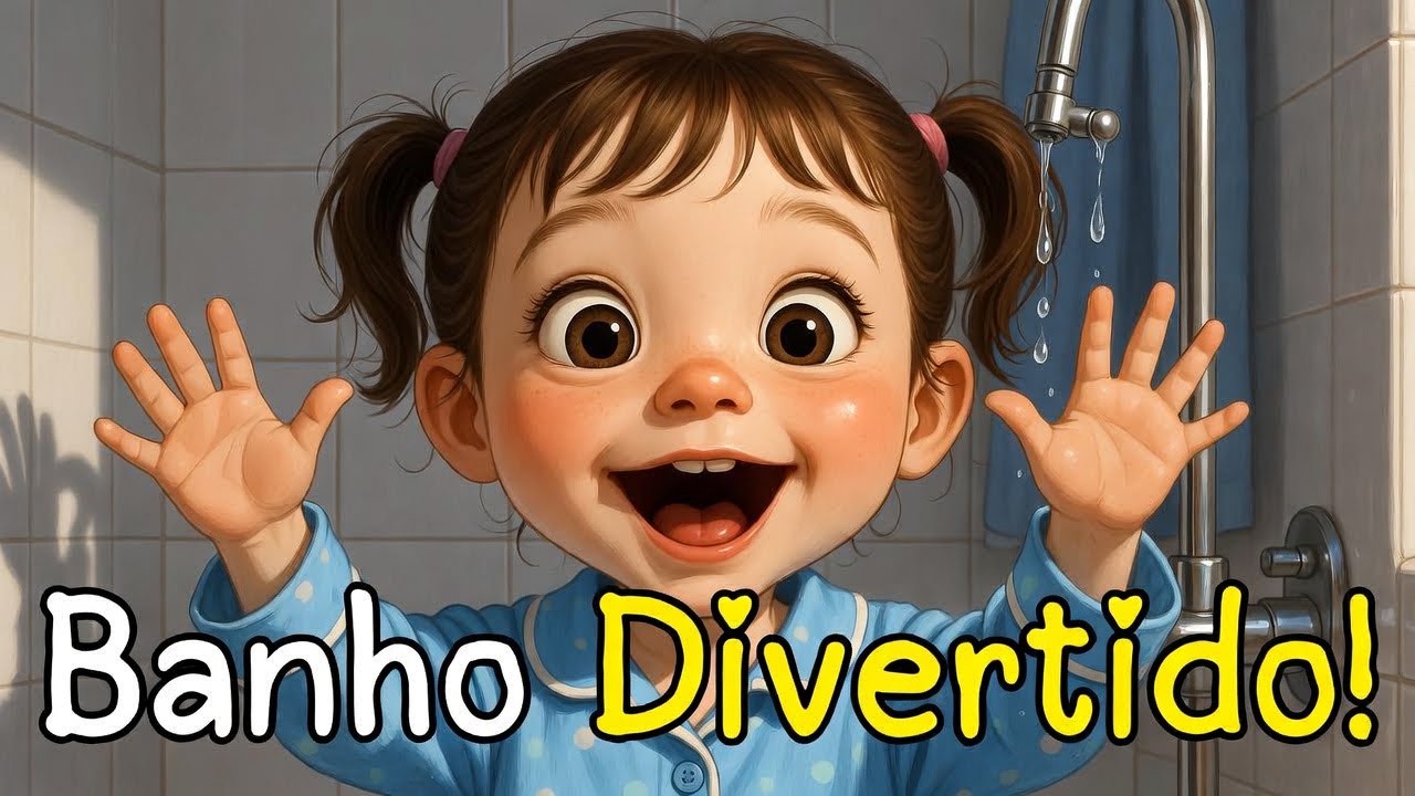 Higiene Infantil Educativa 👶 | Bom Tomar Banho! 🛁