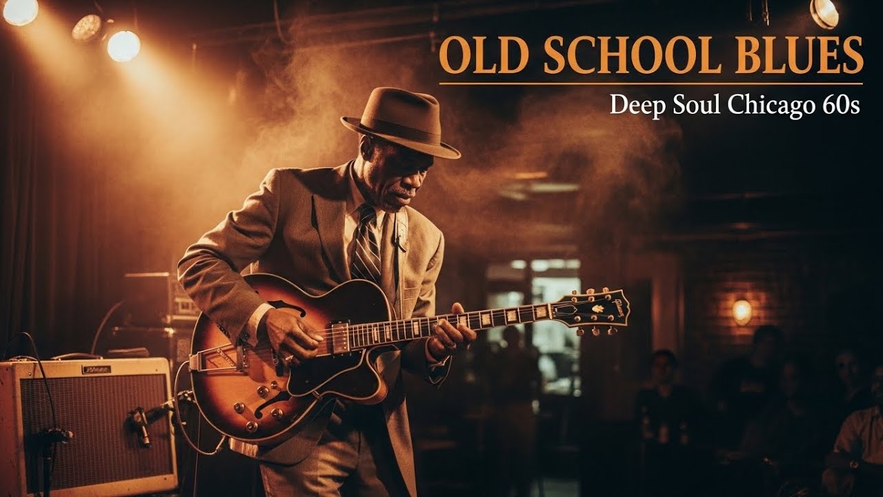 Old School Chicago Blues | Deep Soul Guitar Like the 60s