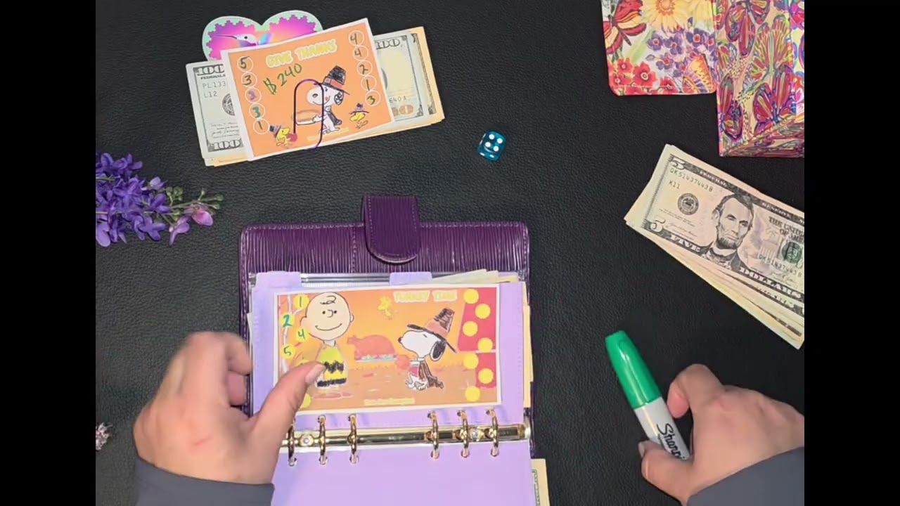 Monday Bills Binder🌸🌼completing one challenge 